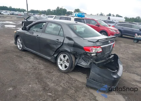 2013 Toyota Corolla S z USA, uszkodzony, nr VIN 2T1BU4EE9DC010241
